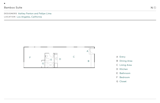 Floor plan of Bamboo Suite by Ashley Fenton and Felipe Lima